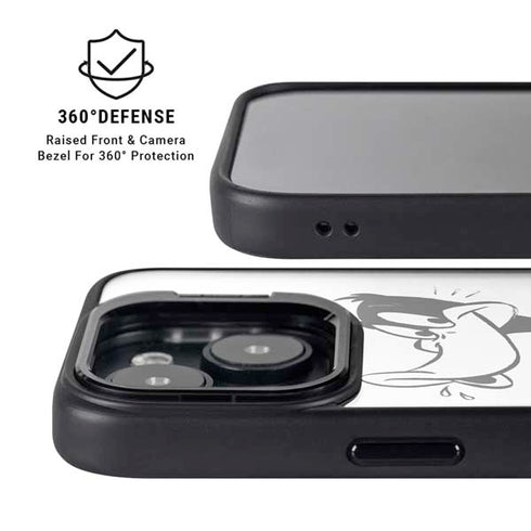 Looney Tunes Daffy Duck Youre Despicable iPhone 15 Kickstand Case